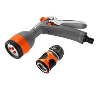 Gardena Multi Function Spray Gun 4 Pattern Hose Nozzle Watering Tool UK