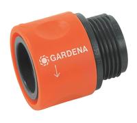 Gardena ORIGINAL Threaded Hose Pipe Connector 26.5mm Pack of 1