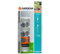 Gardena ORIGINAL Threaded Tap and Hose Pipe Connector Set 21 & 26.5mm