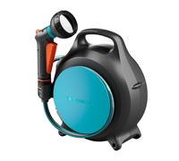 Gardena Portable Hose Box Move Hose Storage: Neat and Portable, Comfortable Hose rewinding, Space-Saving Storage, Made for Balconi