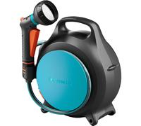 Gardena Portable Hose Box Move Mini Hose Reel 19/64" / 7.5mm 10m Grey & Blue