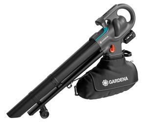 Gardena PowerJet Collect 18V P4A Ready-To-Use Set: Powerful airflow, Quick mode change, Adjustable speed, Collection bag, Cordless (14895-20)