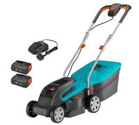 Gardena POWERMAX 32 P4A 36v Cordless Rotary Lawnmower 320mm 2 x 2.5ah Li-ion