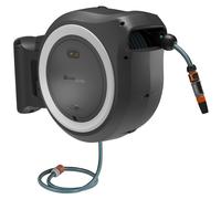 Gardena PowerRoll XL Wall Hose Box 35m Battery Automatic Reel Solo 1864255