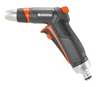Gardena Premium Cleaning Gun Nozzle Hose Connector, Pulse Trigger Mist/Jet Spray
