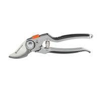 Gardena Premium Secateurs B+/L: Premium Bypass Branch Pruner for Thick Branches and Twigs, Robust Aluminium Grips, Replaceable Blade, Maximum Cutting
