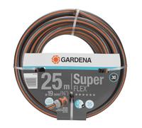 Gardena Premium Superflex Hose 19 mm (3/4 inch), 25 m: Garden Hose with Power-Grip Profile, 35 bar Bursting Pressure, Highly Flexible, dimensionally