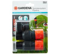 GARDENA Pro?-System connection set: Accessories for connecting Pipeline and Sprinklersystem to the tap for greater water quantity and less pressure