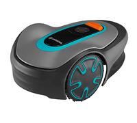 Gardena Robotic Mower SILENO minimo 250 m²: Intelligent lawn mower with excellent connectivity, programmable with the Gardena Bluetooth® app, version with UK plug(15201-28)