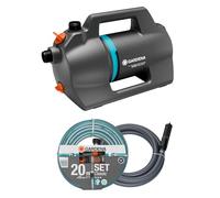 Gardena Spray Pump 5000 Silent Set Pumps: 26% More Flow with The Same Power Consumption Than Predecessor, Low Noise Operation, Rain and UV Resistant housing (9081-20)