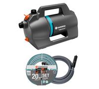 Gardena Spray Pump 5000 Silent Set Pumps: 26% More Flow with the Same Power Consumption Than Predecessor, Low Noise Operation, Rain and UV Resistant housing (9081-20)