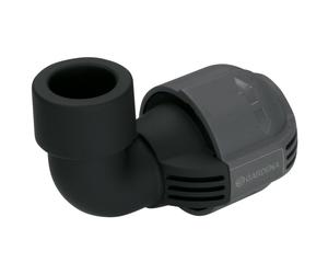 Gardena Sprinkler System L-Piece: Connector for the end of a pipe, for flexible "outline" connection of pop-up sprinklers, 25 mm x 3/4" female thread