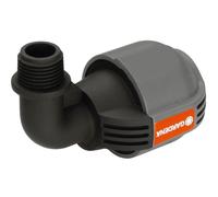 Gardena SPRINKLERSYSTEM Male Threaded L Piece Connector 25mm x 1/2" Pack of 1