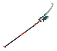 Gardena StarCut Pro L Set, Telescopic Pruning Lopper with Saw and Adapter, Bypass Cut, Adjustable Length from 175 cm to 400 cm, 12x Cutting Power, 32 mm Cutting Diameter (12082-20)