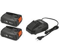 Gardena Starter-Kit P4A 2 x PBA 18V/45 2.5 Ah + AL 1830 CV