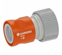 Gardena System Profi-übergangsstück 2814-20 Water Stop Gartenschlauch-Verbinder