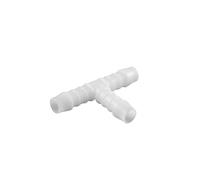 GARDENA T-Piece: Tube plastic Accessories, For simple Hose Connection and branching Of 10 mm tubes, 2 Pieces (7303-20), White/Transparent