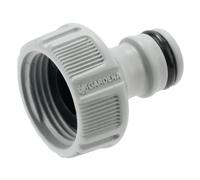 Gardena tap Connector 26.5 mm (G 3/4 inch): Adapter for Connecting a Water Hose, Anti-Splash Technology, Frost-Proof, Original System, Packed Loose (