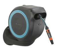 Gardena Wall Mounted Automatic Narrow Hose Roll Up Retractable Hose Reel 3/8" /
