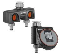 Gardena - Water Control Flex Twin Tap Connector Set NEW