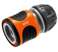 Gardena Water Stop Hose Connector 13mm 1/2 15mm 5/8 Inch Power Grip 18213 20
