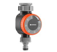 Gardena Water Timer: Automatic timer for faucets 26.5 mm (3/4 inch) or 33.3 mm (G1), flexible watering time (5-120 min), easy insertion thanks to