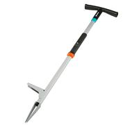 Gardena Weed Puller for efficient removal of tares, with release mechanism, made of hardened steel, plastic coating (03518-20)