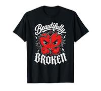 Gardener Beautifully Broken Roses Gardener Funny Roses T-Shirt