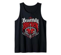 Gardener Beautifully Broken Roses Gardener Funny Roses Tank Top