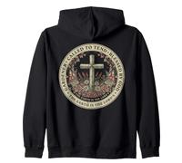 Gardener Called To Tend Blessed By God Zip Hoodie