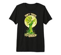 Gardener Halloween Costume Don't Touch My Garden Zombie Hand Premium T-Shirt