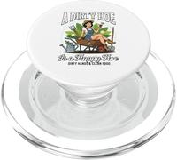 Gardener Plant Lady Gardening A Dirty Hoe is A Happy Hoe PopSockets PopGrip for MagSafe