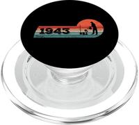 Gardener Vintage born 1943 Birthday Garden plants Gardener PopSockets PopGrip for MagSafe