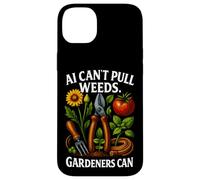 Gardener Vs. AI Gardening Cannot Replace Humor Plant Garden Case for iPhone 14 Plus