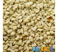 BusyBeaks Kibbled Peanuts | Premium Grade Garden Wild Bird Nut Food | Freshly Crushed Peanut Granule Chopped Nut Feed | Aflatoxin Free Mix | Protein-Rich, High in Energy Mixture for Birds (12.5kg)