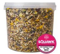 Gardeners Dream 1L Squawk Parrot Fruit - Nutritious African Grey Macaw Parrots Food Feed Mixtured