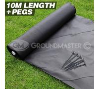 Gardeners Dream 1M X 10M Non Woven Garden Boarder Weed Control Fabric + 10 Pegs