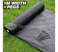 Gardeners Dream 1M X 10M Non Woven Garden Boarder Weed Control Fabric + 10 Pegs