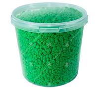 Gardeners Dream 2.5L Green Coloured Aquatic Gravel Natural Aquarium Fish Stone Substrate