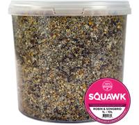 Gardeners Dream 2.5L Squawk Robin & Songbird Food - Protein Rich Wild Bird Seed Mix For Garden Birds