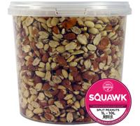 Gardeners Dream 2.5L Squawk Split Peanuts - Wild Bird Premium Grade Garden Birds Fresh Food Mixture
