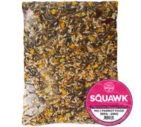 Gardeners Dream 25Kg Squawk Parrot Fruit - Nutritious African Grey Macaw Parrots Food Feed Mixtured