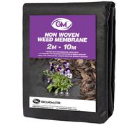 GroundMaster 10m Long Weed Control Fabric Landscape Ground Cover Membrane (2m x 10m)