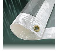 Gardeners Dream 2M X 6M Clear Heavy Duty Waterproof Tarpaulin Sheet Tarp Cover With Eyelets