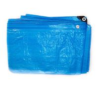 Gardeners Dream 3.6M X 5.4M Blue Standard Waterproof Tarpaulin With Eyelets