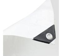 Gardeners Dream 3.6M X 5.4M White Standard Waterproof Tarpaulin With Eyelets