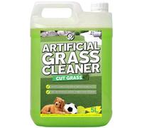GardenersDream Artificial Grass Cleaner 1 x 5L, Various Fragrances - Garden Astro Turf Cat Dog Pet Safe Deodoriser 5 Litre Concentrated Bottle Outdoor Fake Lawn Disinfectant Solution (Cut Grass)