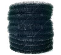 GardenersDream Gutter Brush Black Leaf Guard Moss Protection Debris Filter (8m / 26ft)