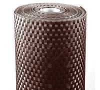 Gardeners Dream Gardenersdream Dark Brown 1M X 2M Rattan Privacy Screening Fence Border Guard Protection