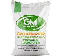 (10KG) Groundmaster Hardwearing Tough Garden Premium Back Lawn Grass Seed Various Sizes